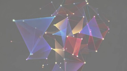 Fototapete - Polygon Symphony