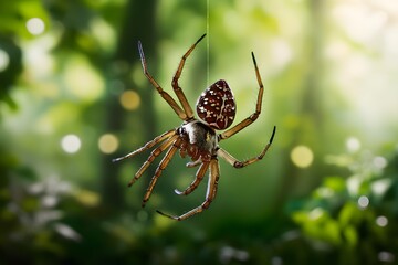 Spider on the web