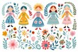 © Rawpixel.com - Hungarian children pattern art representation celebration.