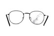 © New Africa - Eyeglasses with one broken lens isolated on white
