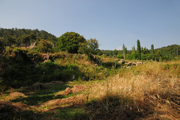 Canvas Print - Labranda Ancient City in Mugla, Turkey.