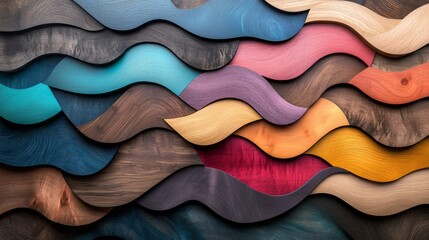 a lively array of interlocking circles in diverse colors and designs