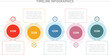 © fire - Modern Business infographic template timeline with five element for presentation. Workflow, marketing, planning, timeline and annual report. Vector illustration.