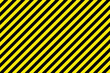 © HIKESTUDIO 7 - warning striped rectangular background, yellow and black stripes on the diagonal, a warning to be careful - the potential danger. Danger area mark, line danger stripe. Design eps 10