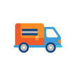 © Sharuzzaman - Stylized Mail Delivery Van Icon for Services