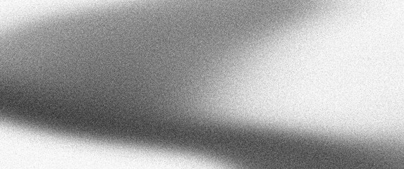 Wall Mural - grainy grayscale background, black and white noise texture monochrome abstract banner, header poster