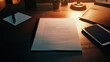 © LorelEino - Resignation letter on a desk with a tablet and journal. Featuring career reflection and transition