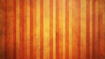 Wall Mural - Warm Striped Texture Background in Rustic Orange and Yellow Tones