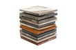 © Muhammadnuruzzaman - A Stack of Colorful Stone Tiles Showing Diverse Textures and Shades Perfect for Home Renovation Projects