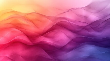 Poster - Abstract colorful wavy background.