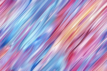 Wall Mural - Seamless vibrant abstract background featuring flowing waves of pink, blue, and purple hues, creating a sense of motion and fluidity.