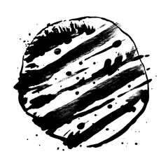 Wall Mural - png cookie drawing sketch black.