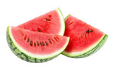 Summer ready ripe watermelon slices
