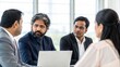 © Jo - Indian Managers Conducting Monthly Review Meeting