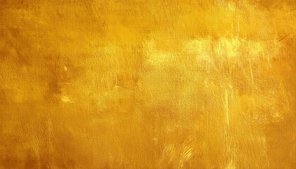 Poster - golden textured abstract background with rough brushstrokes on canvas, shimmering metallic surface for luxury design and branding

