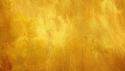 Poster - golden textured abstract background with rough brushstrokes on canvas, shimmering metallic surface for luxury design and branding

