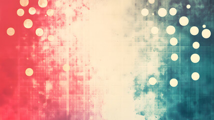Fototapete - Abstract texture with colorful gradients and circular patterns