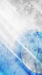 Wall Mural - blue and grey glossy grunge geometric tech motion background. vertical looped video animation