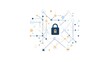 © Davy - minimalist conceptual illustration representing cybersecurity