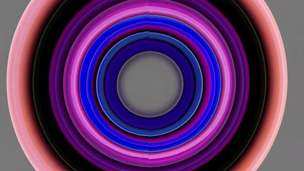 Leinwandbilder - Hypnotic Color Transition