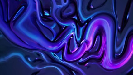 Aufkleber - Liquid Gradient Waves