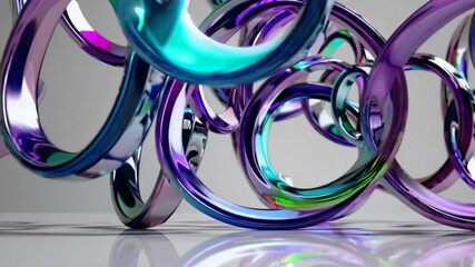 Aufkleber - Rainbow Loops Symphony