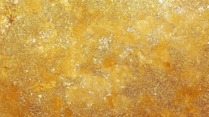 Wall Mural - Golden glittering bokeh background featuring shimmering sparkles and defocused circles ideal for festive designs and elegant presentations

