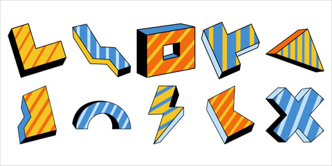 Retro Decorative Shape