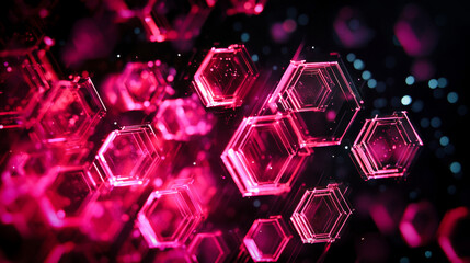 Wall Mural - abstract digital futuristic design. advanced technology concept.