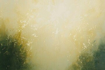 Wall Mural - Abstract Soft Light Background with Blurry Green and Yellow Hues