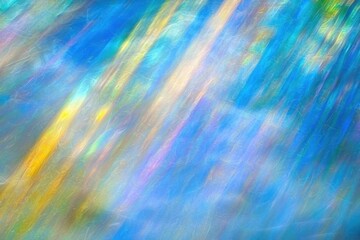 Wall Mural - Abstract Colorful Background with Blurred Light Reflections and Patterns