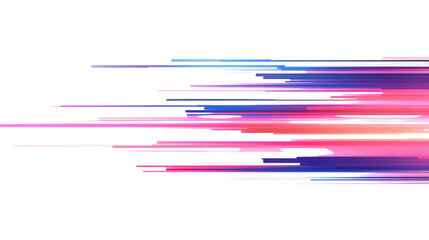abstract fast speed lines background illustration isolated on transparent background