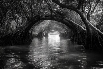 Canvas Print - Tree Tunnel