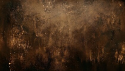 Aufkleber - textured brown abstract wall painting with organic patterns for modern interior design, art background for decor