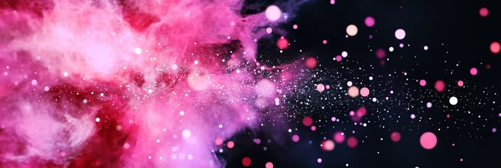 Wall Mural - a pink and purple background with a lot of small pink and purple dots