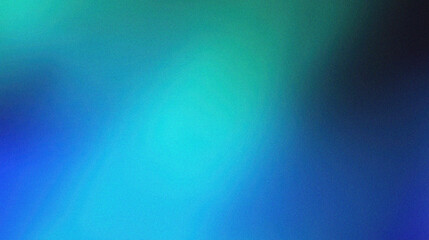 Wall Mural - Blue black blurred colorful abstract gradient background for web design. Abstract shape, grainy background, noise texture futuristic poster, header cover wallpaper.