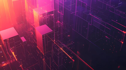 minimal networking technology background big data connectivity software development wallpaper