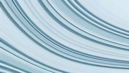 Wall Mural - minimalist wavy abstract design shades of blue