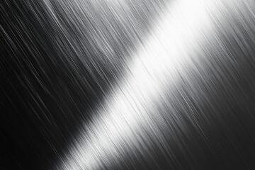 Wall Mural - bright metallic grey aluminum texture with a smooth gradient effect.