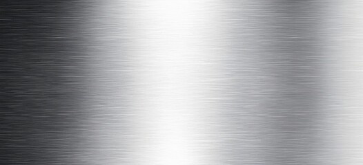 Poster - Grainy metallic gray metal texture with a sleek silver finish, ideal for backgrounds.