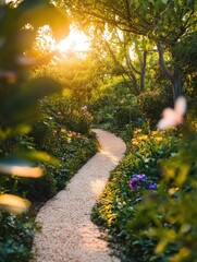 Wall Mural - Garden Pathway