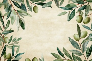 Sticker - Olive Branch with Olives