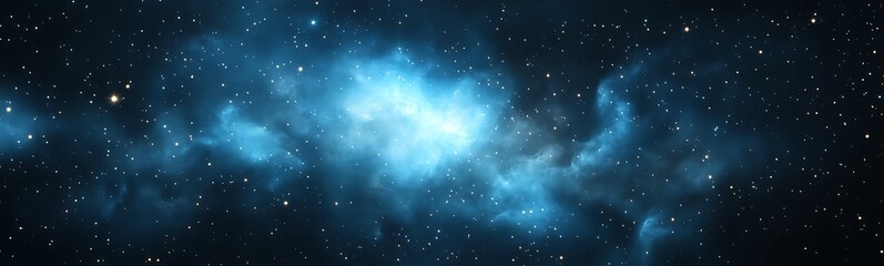 a vibrant cosmic anime-style nebula featuring swirling stars, perfect for digital art or space-theme