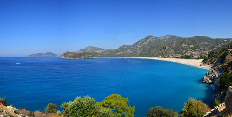 Wall Mural - A view from Oludeniz in Fethiye, Turkey.