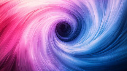 Vortex space background poster. Spiral galaxy creative wallpaper. Abstract concept banner. Swirl portal. Energy glowing ring. Digital raster bitmap illustration. AI artwork.