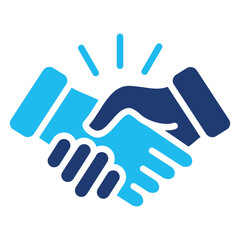 Poster - Handshake Icon