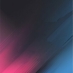 Poster - Abstract Diagonal Lines with Gradient Pink and Blue Background Texture for Modern Design.