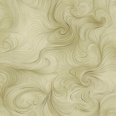 Poster - Flowing Lines: A Light Beige Abstract Pattern with Swirls and Curves - Artistic Background Design 