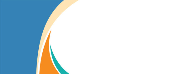 Wall Mural - abstract multicolor curve background. eps10