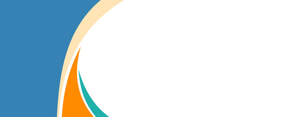 Wall Mural - abstract multicolor curve background.